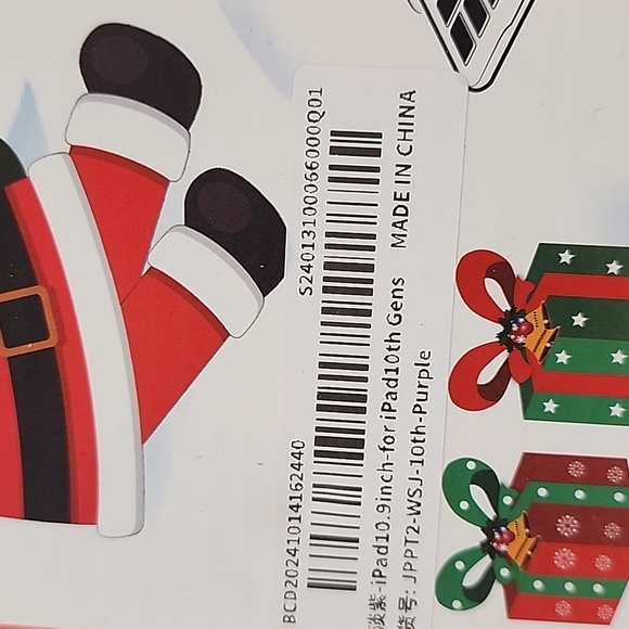 Wireless Keyboard And Case For iPad  10.9" / iPad 10th Gen. Periwinkle Blue. - Picture 5 of 6